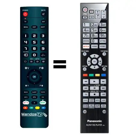 Mando a distancia original de PANASONIC DP-UB9004