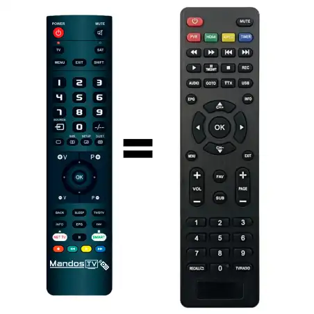 Mando a distancia original de Synergy T-202H