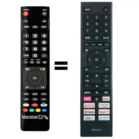 Mando a distancia original de Hisense 55A60G