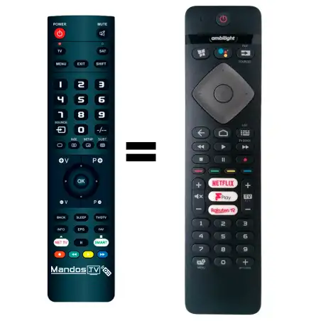 Mando a distancia PHILIPS 55PUS8555/12