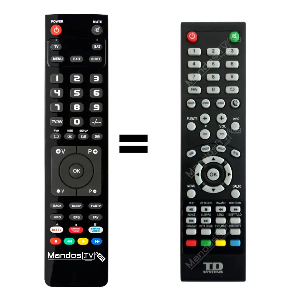 Telecomando per sistemi TD K24DLT6F.K32DLT6H