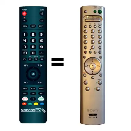 Mando a distancia original de SONY RM-Y1102