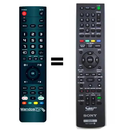 Mando a distancia original de SONY RMT-D215P