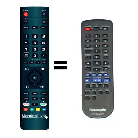 Mando a distancia original de Panasonic N2QAJA000001