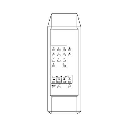 Mando a distancia CLARIVOX TP877