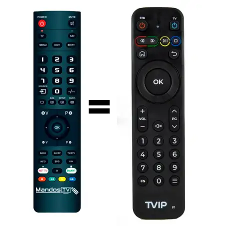 Mando a distancia original de TVIP S-BOX V.706