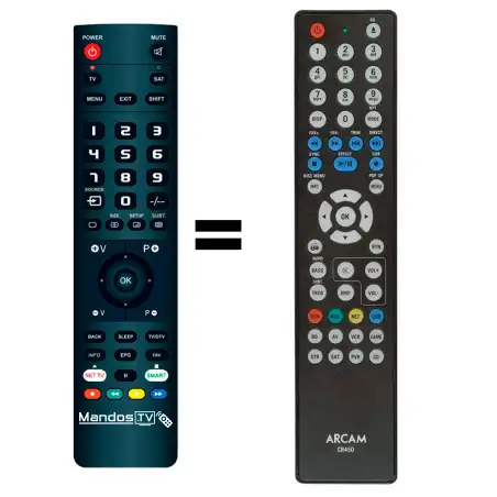 Mando a distancia original de Arcam CR450