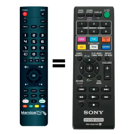 Mando a distancia original de SONY RM-AMU145