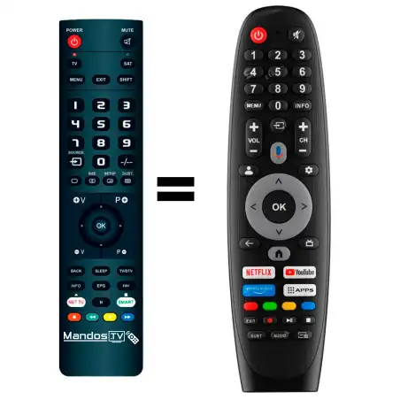 Mando a distancia original de Infiniton INTV-43GA4100