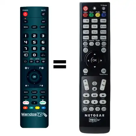 Mando a distancia NETGEAR NTV550