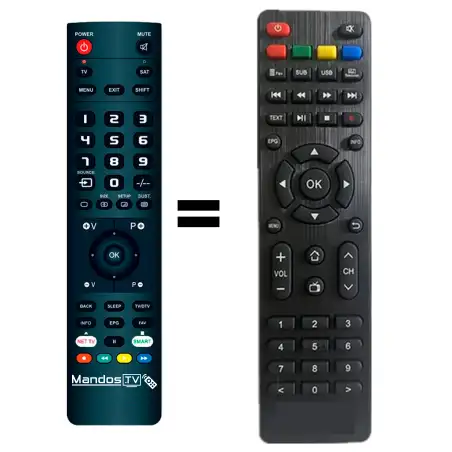 Mando a distancia original de AXAS HIS-TWIN