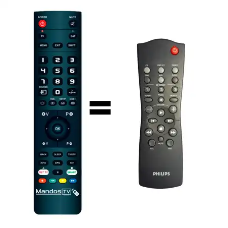 Mando a distancia original de Philips RC282425/01