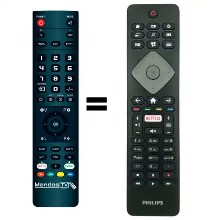 Mando a distancia PHILIPS 43PUT6801
