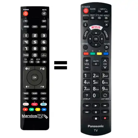 Mando a distancia original de Panasonic TX-32CSR510