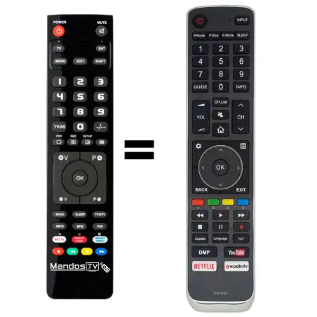 Mando a distancia original de Hisense H65A6200UK