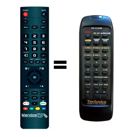 Mando a distancia original de Technics SLPD887