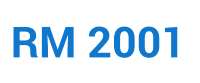 Logotipo marca RM 2001