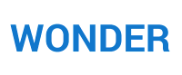 Logotipo marca WONDER