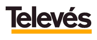 Logotipo marca TELEVES