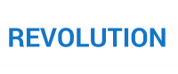 Logo REVOLUTION Logotipo marca REVOLUTION