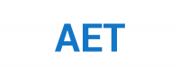 Logo AET Logotipo marca AET