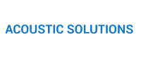 Logotipo marca ACOUSTIC SOLUTIONS