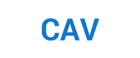 Logotipo marca CAV