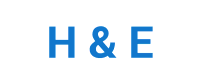 Logotipo marca H & E