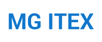 Logotipo marca MG ITEX