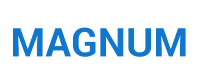 Logotipo marca MAGNUM