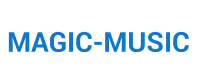 Logotipo marca MAGIC-MUSIC