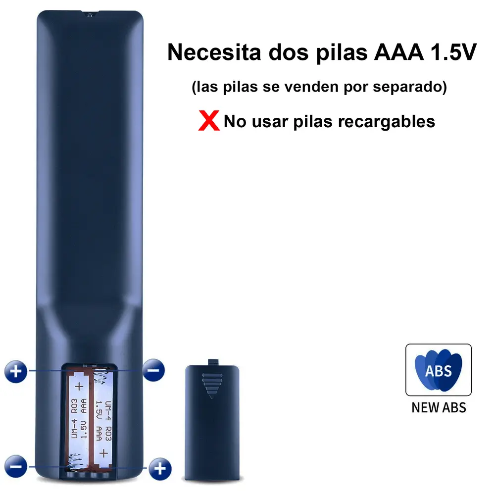 Pilas mando programado